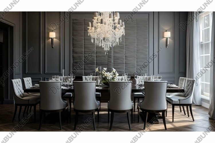 room gray interior wall example image 1