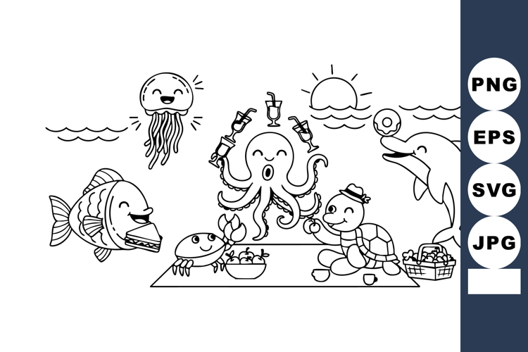Octopus Clipart