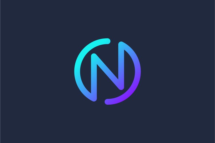 Letter N modern logo vector example image 1