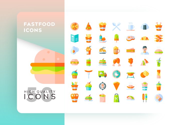 FASTFOOD ICON example image 1
