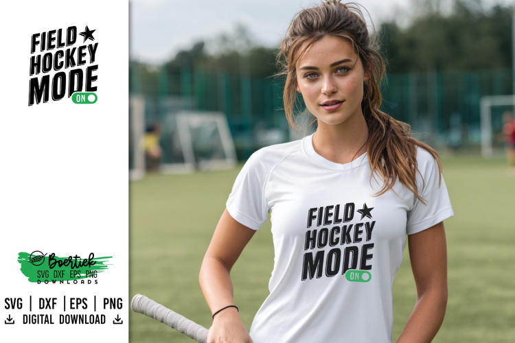 Field Hockey Mode On Cutting File