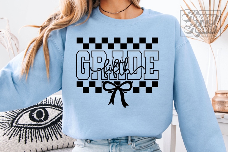 Fifth Grade Teacher SVG PNG Back To School Hello 5th Grade