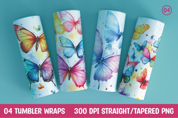 Watercolor Butterfly Clipart Image 20