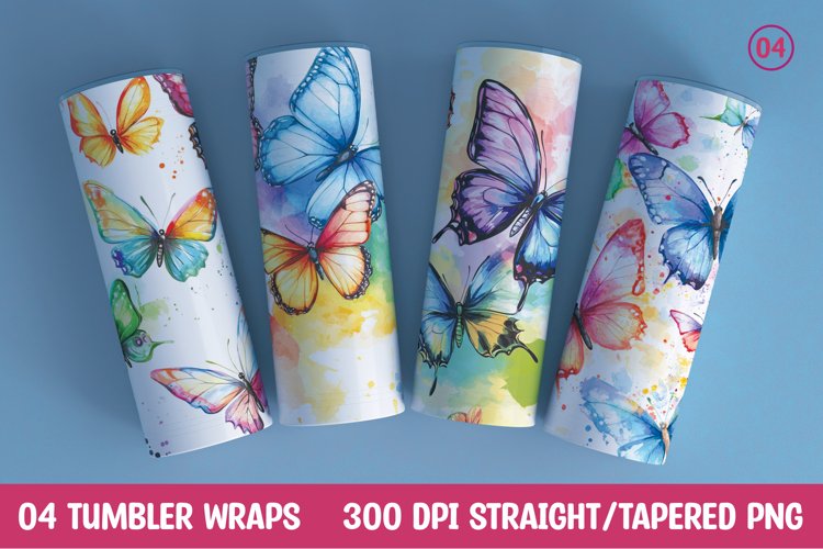 Watercolor Butterfly Clipart Image 19