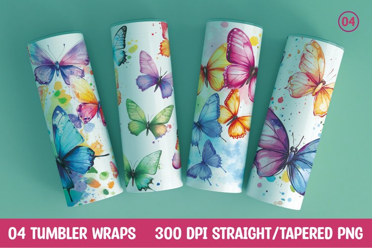 Watercolor Butterfly Clipart Image 22