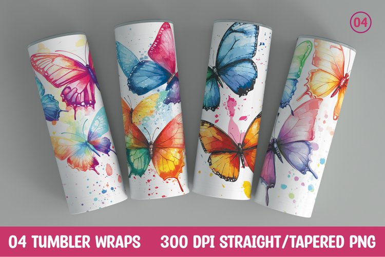 Watercolor Butterfly Clipart Image 18
