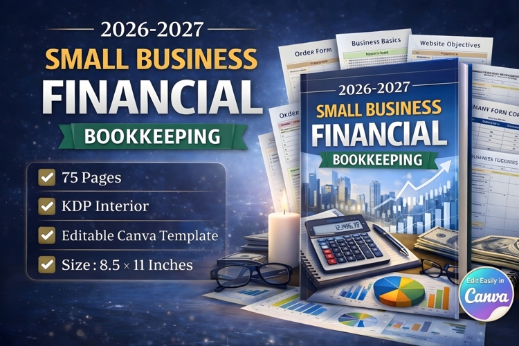 2026 & 2027 Financial Bookkeeping Planner