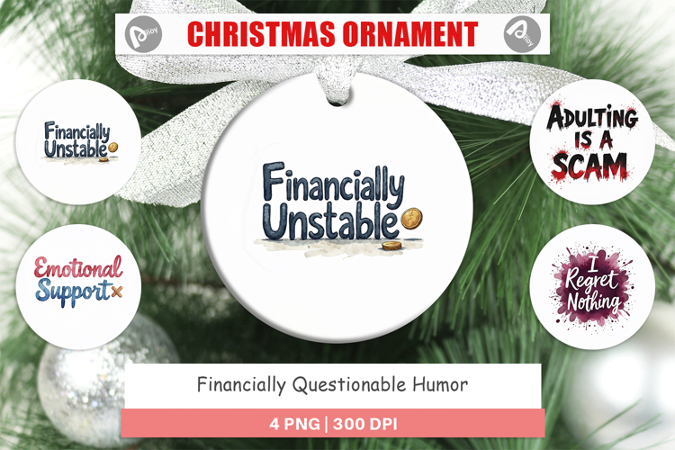 Financially Questionable Ornament