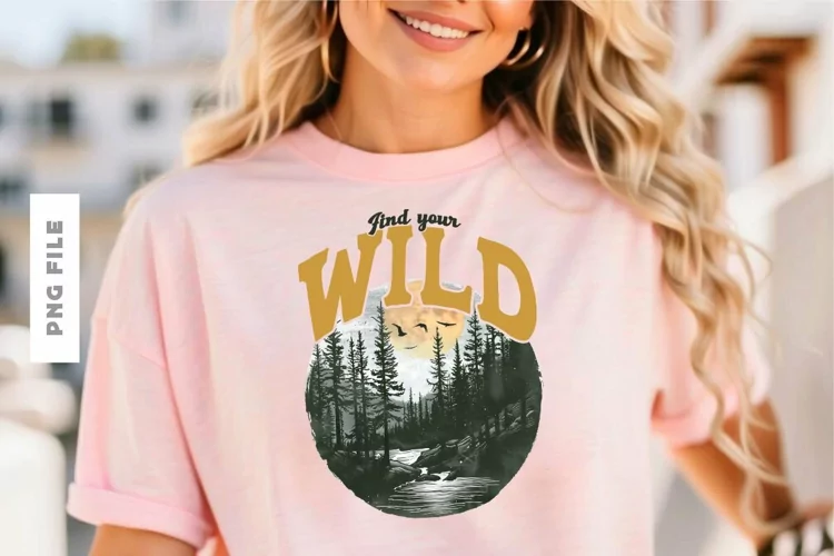 Find Your Wild T shirt Design