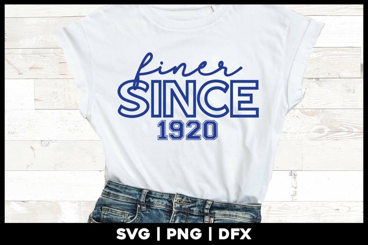 Finer since 1920 | Zeta Phi Beta Sorority example image 1