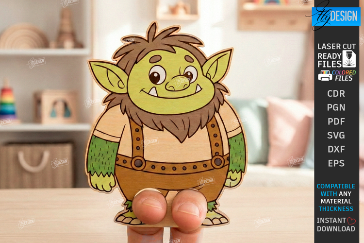 Fantasy Finger Puppet Laser Cut | Children’s Role Play Game