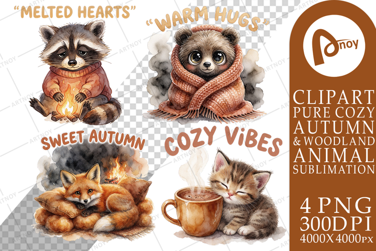 Fireside Woodland Comfort Sublimation