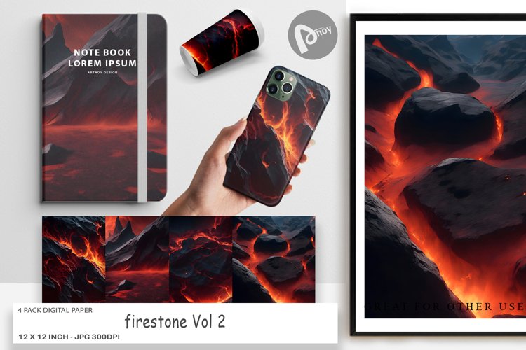 Digital Paper firestone example image 1