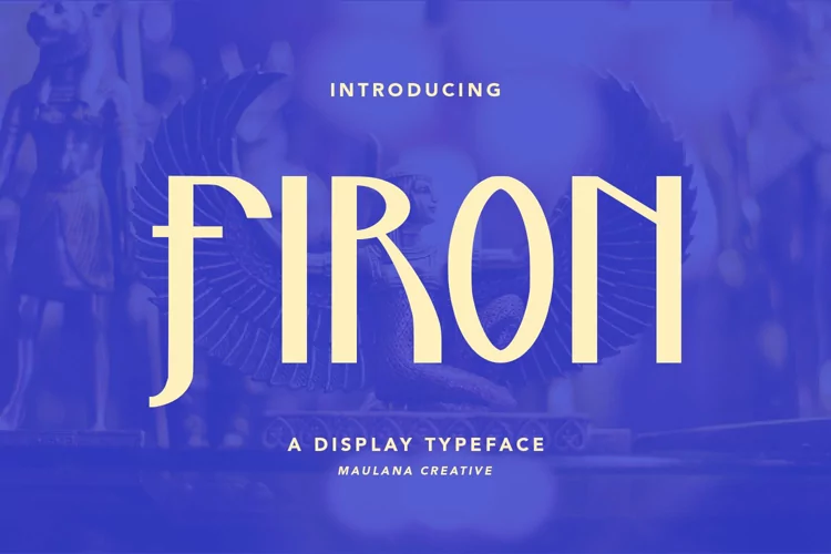 Firon Display Typeface Font