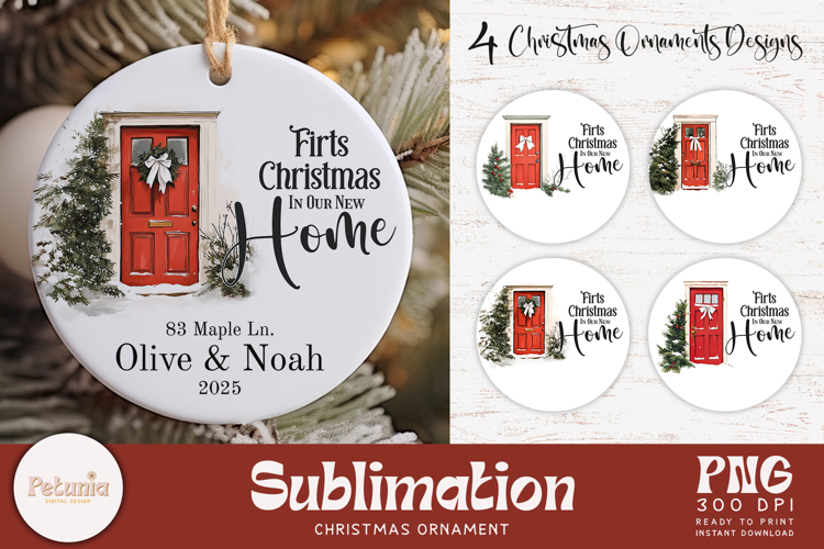 New Home Christmas Ornament | Christmas Ornament PN