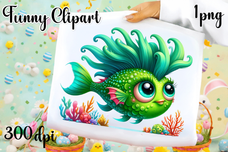 Cute Fish Clipart Image 15