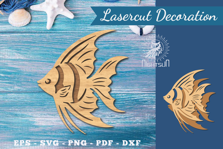 Fish Lasercut Decoration