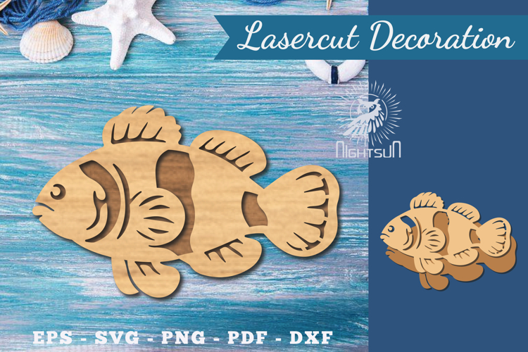Fish Lasercut Decoration