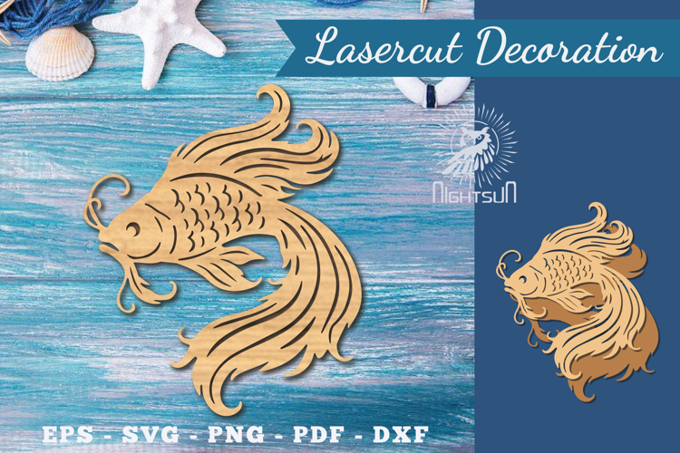 Fish Lasercut Decoration