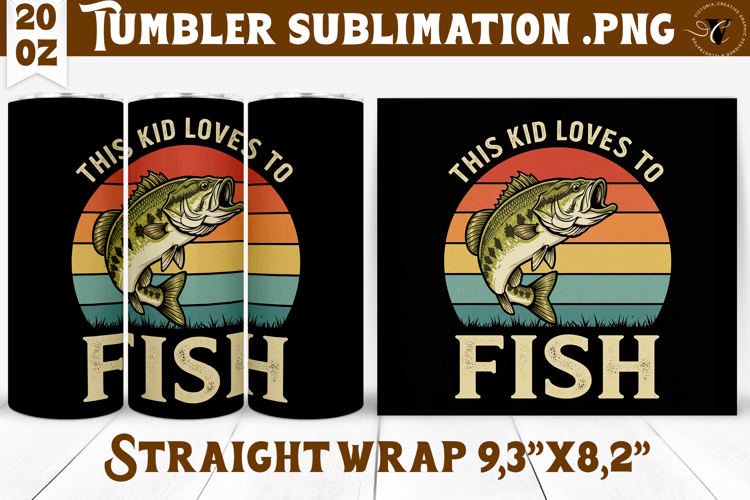 Tumbler Sublimation | Fishing | Fishing lover gift
