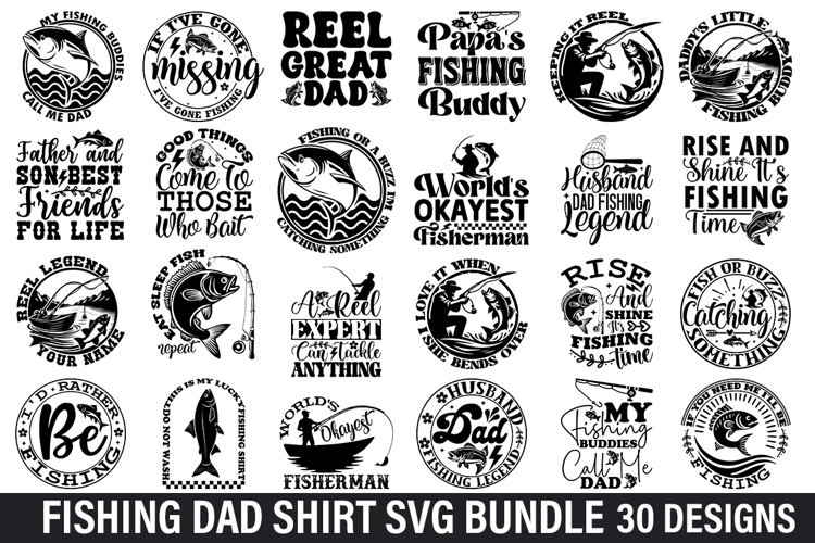 Fishing Dad Svg Image 3