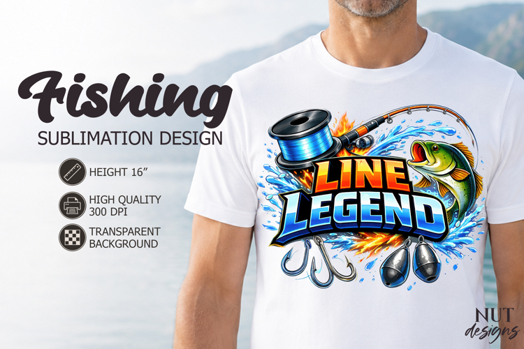 Fishing Sublimation Designs Image 22