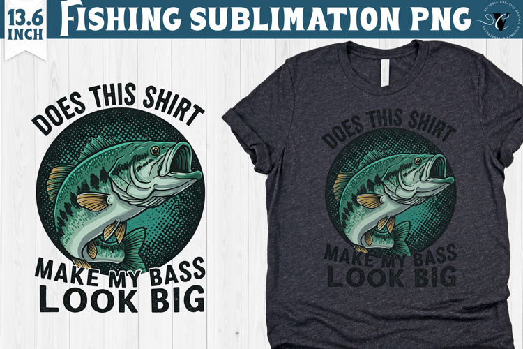 Fishing sublimation design | Fishing clipart