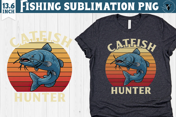Fishing sublimation design | Fishing clipart