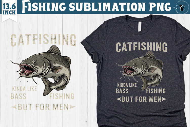Fishing sublimation design | Fishing clipart