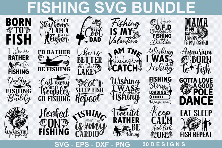 Funny Fishing Svg Image 2