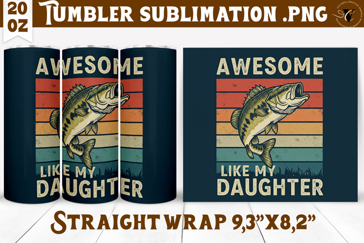 Tumbler Sublimation | Fishing | Fishing lover gift