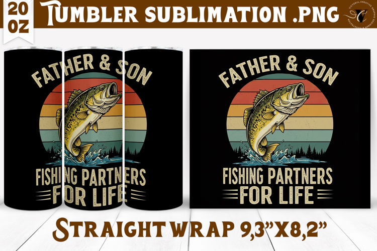 Tumbler Sublimation | Fishing | Fishing lover gift