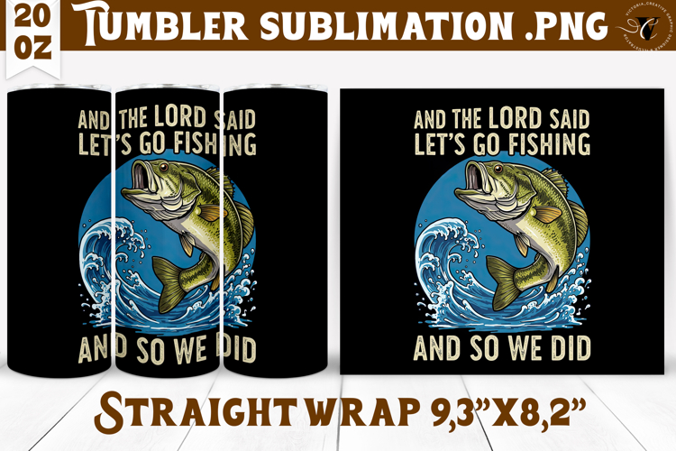 Tumbler Sublimation | Fishing | Fishing lover gift