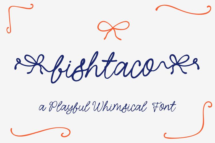 Fishtaco Script - Whimsical Font