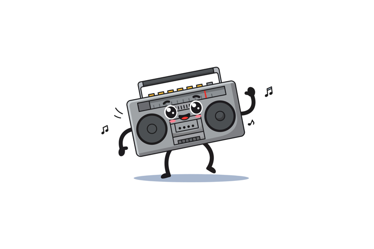 Boombox Clipart Image 4