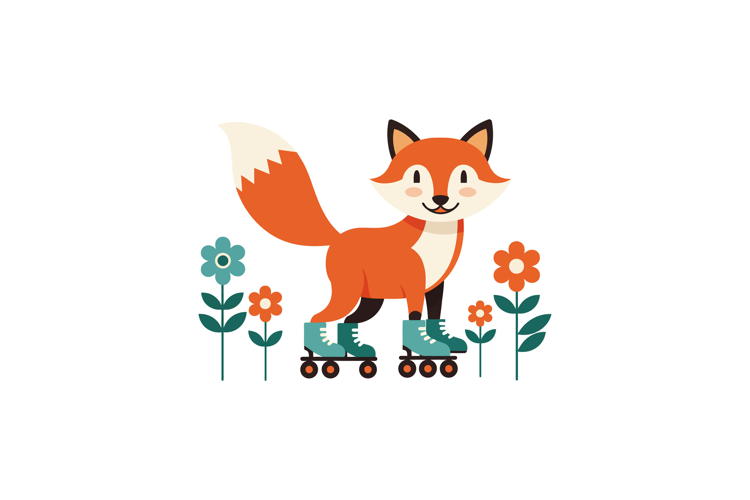 Roller Skates Clipart Image 19