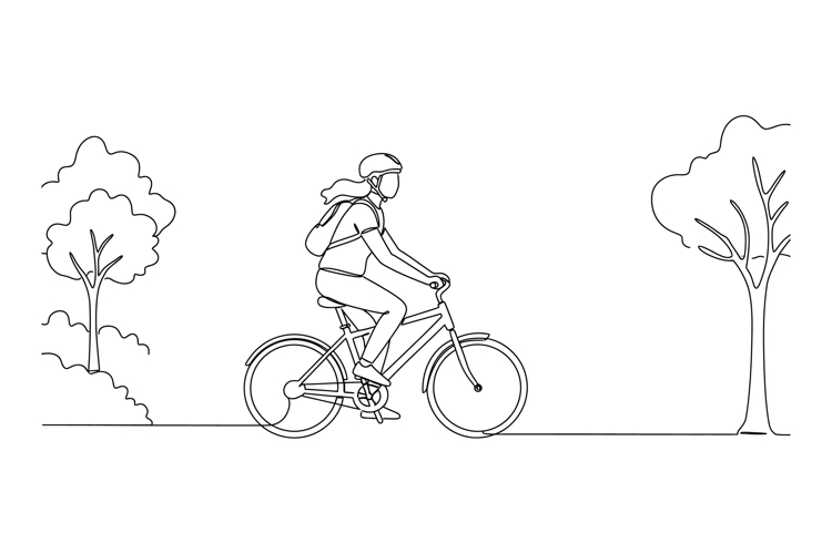 Bicycle Clipart Image 9