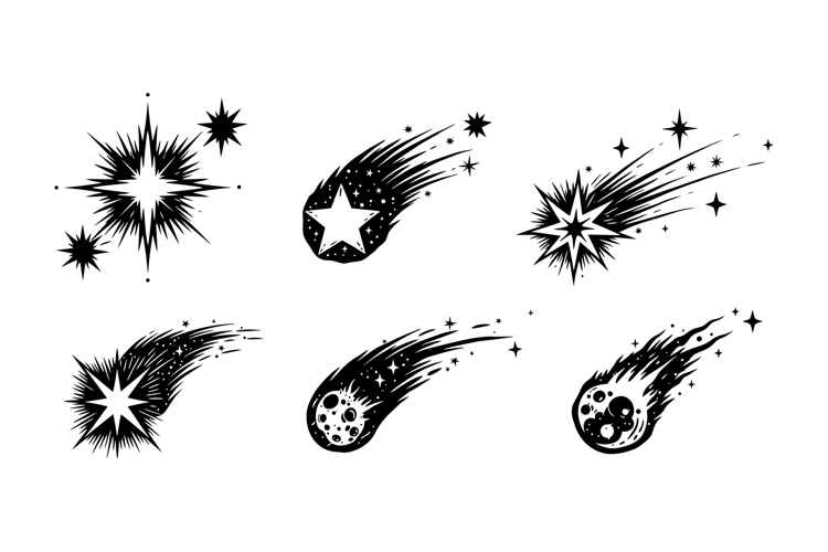 Shooting Star Clipart Image 23