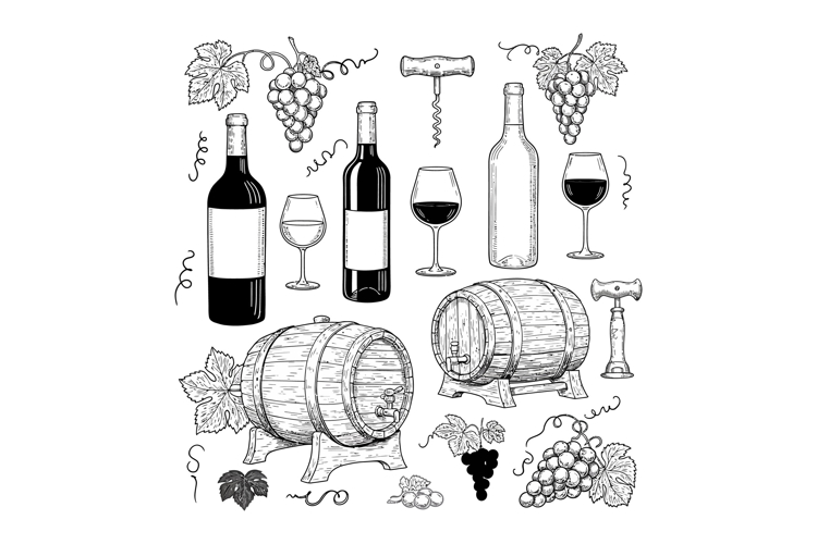 Wine Clipart Image 7