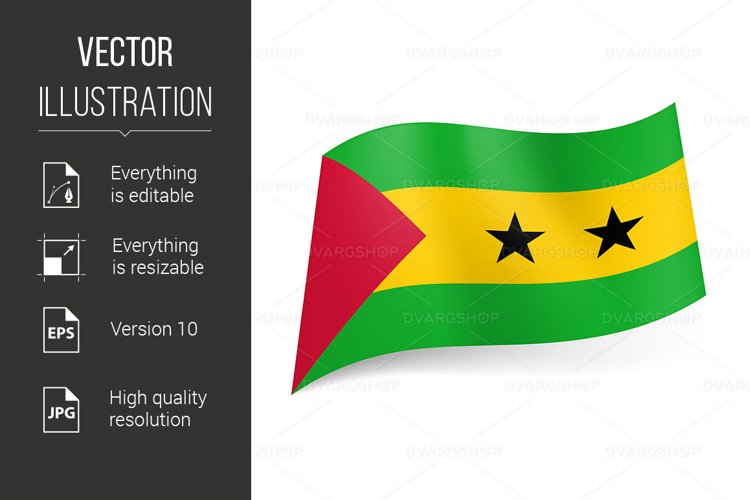 Red Flag Clipart Image 4