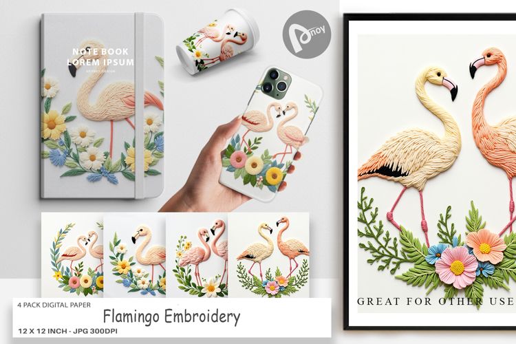 Flamingo Clipart Image 7