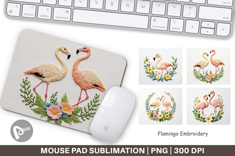 Flamingo Clipart Image 23