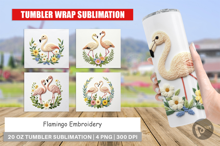 Flamingo Clipart Image 16