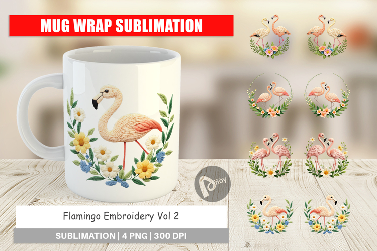 Flamingo Clipart Image 20