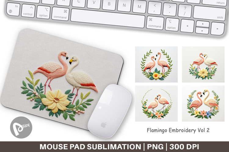 Flamingo Clipart Image 22