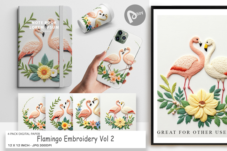 Flamingo Clipart Image 8