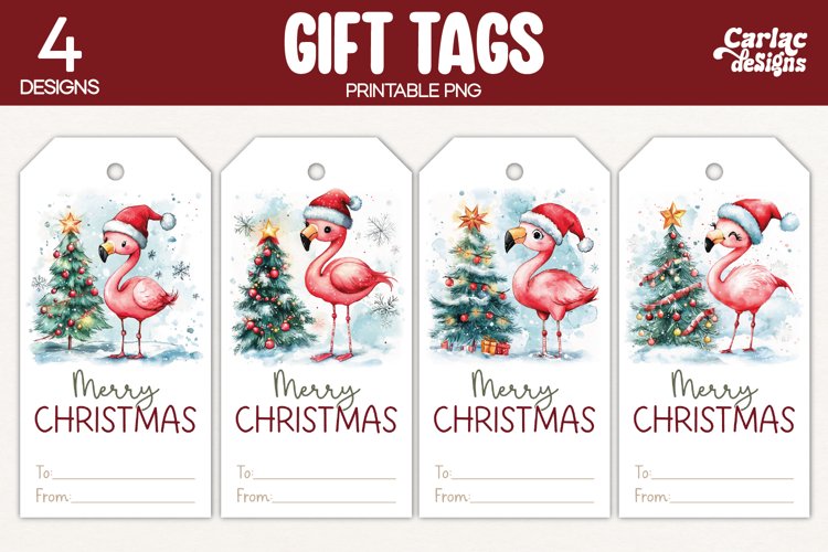 Christmas Gift Tags, Merry Christmas Printable Tags
