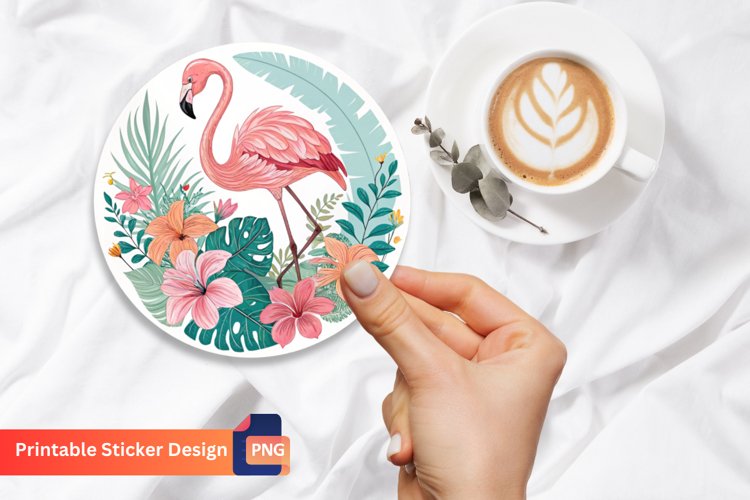 Flamingo Clipart Image 10