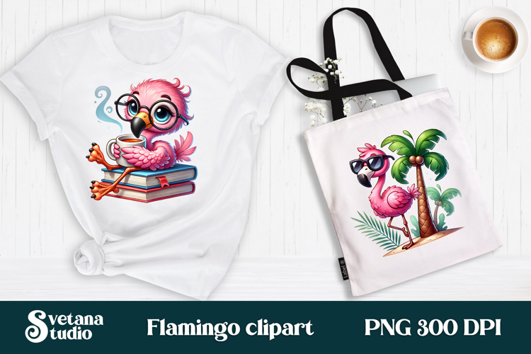 Flamingo Clipart Image 4