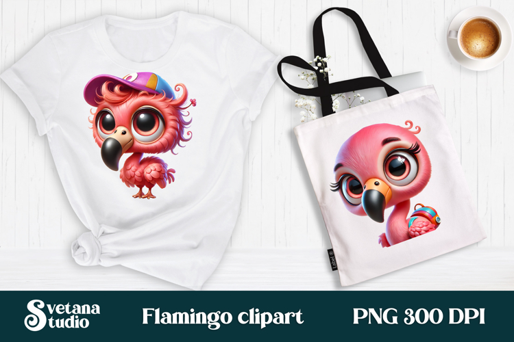 Flamingo Clipart Image 22